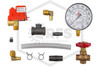 Test and Drain Valve with PRV & Gauge | AGF Model 1011T | 1-1/2 in. NPT | 5/8 in. ELO Orifice | 11.2K | 1011T-0150ELO