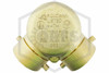 Exposed FDC | Angled | Single Clapper | Auto Spkr | 4 in. x 2-1/2 in. x 2-1/2 in. NST | Cast Brass | QRFS™ | Markings