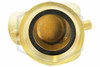 Exposed FDC | Angled | Single Clapper | Auto Spkr | 4 in. x 2-1/2 in. x 2-1/2 in. NST | Cast Brass | QRFS™ | Inside