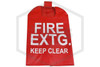 Extinguisher Cover with Window | ABC Dry Chemical | 5 lb. to 10 lb.
