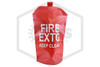 Fire Extinguisher Cover | ABC Dry Chemical | 15 lb. to 30 lb. | FE-2 | QRFS™