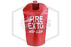 Fire Extinguisher Cover with Window | ABC Dry Chemical | 15 lb. to 30 lb. | FE-2W | QRFS™
