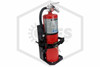 Extinguisher Vehicle Bracket  | 810 | 10 lb. and 15 lb. Carbon Dioxide | 700228 | QRFS™ | Extinguisher