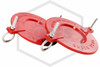 Breakable Cap for FDCs | Plastic | 2-1/2 in. | Set of Two | QRFS™ | Full Set Image