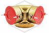 Breakable Cap for FDCs | Plastic | 2-1/2 in. | Set of Two | QRFS™ | Installed Image