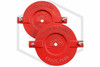 Breakable Cap for FDCs | Aluminum | 2-1/2 in. | Set of Two | QRFS™ | Hero Image