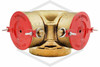 Breakable Cap for FDCs | Aluminum | 2-1/2 in. | Set of Two | QRFS™ | Installed Image 2