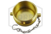 Aluminum Plug and Chain | 2-1/2 in. NST | Cast Brass | QRFS | Threads Image