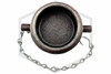 Iron Plug and Chain | 3 in. NYFD | Red (Standpipe) | QRFS™ | Bottom Image