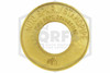 FDC Identification Plate | 4 in. | Round | Auto Spkr/Standpipe | Cast Brass | QRFS™ | Hero