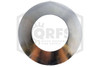 FDC Identification Plate | 6 in. | Round | Auto Spkr | Polished Chrome | QRFS™ | Back