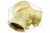 Exposed FDC | Straight | Single Clapper | Auto Spkr | 4 in. x 2-1/2 in. x 2-1/2 in. NST | Cast Brass | QRFS™ | Hero