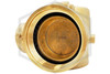Exposed FDC | Angled | Double Clapper | Auto Spkr | 4 in. x 3 in. x 3 in. NYFD | Cast Brass | QRFS™ | Clapper