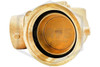 Exposed FDC | Straight | Double Clapper | Auto Spkr | 4 in. x 3 in. x 3 in. NYFD | Cast Brass | QRFS™ | Clapper