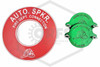 Exposed FDC | Straight | Double Clapper | Auto Spkr | 4 in. x 3 in. x 3 in. NYFD | Cast Brass | QRFS™ | More Accessories