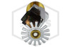 Senju™ SS2551 Chrome 205F QR Pendent 002-5022 Deflector Image | QRFS™