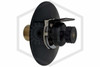 Senju™ SS4423 Black 162F Residential Pendent 001-0431 Installed Image | QRFS™