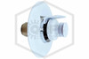 Senju™ SS4423 White 162F Residential Pendent 001-0411 Installed Image | QRFS™