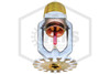*OBSOLETE* Tyco™ LFII Pendent Sprinkler | TY2234 | Residential | 4.9K | Chrome | 155F | 51-201-9-155