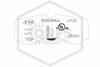 Viking™ VK104 Sidewall Sprinkler | SR | 5.6K | White | 155F | 12995MB/W | QRFS™ | Deflector