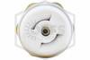 Front View of Viking FREEDOM Residential Fire Sprinkler 4.9K White Flush Pendent & Escutcheon 165F | VK476 Without Deflector