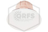Senju™ CN Cover Plate | Ivory | 140F | 2-3/8 in. OD | 004-0351