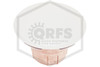 Senju™ CN Cover Plate | Ivory | 140F | 2-3/8 in. OD | 004-0351