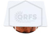 Senju™ RC Cover Plate | White | 140F | 2-5/8 in. OD | 004-0711