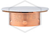 Tyco™ RFII Cover Plate | Signal White | 139F | QRFS™ | Side