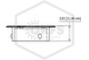 Tyco™ Model A (Central) Cover Plate | Chrome | 135F | 3-5/8 in. OD | 831