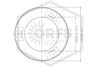 Tyco™ RFII/ELOC | Cleanroom Cover Plate Air and Dust Seal | 56-908-1-001 | QRFS™ | Dimensions