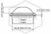 Viking™ Domed & Dry Pendent Cover Plate | White | 135F | 3-1/8 in. OD | 12381MA/W