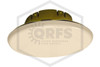 Viking™ Mirage Cover Plate | Ivory | 135F | 3-5/16 in. OD | QRFS™ | Hero