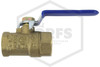 Ball Valve | 1/2 in | Brass | 300 PSI | Side Image | QRFS™