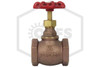 Globe Valve | 1-1/4 in. | Brass | 200 WOG | Side Image | QRFS™