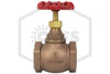 Globe Valve | 2 in. | Brass | 200 WOG | Side Image | QRFS™
