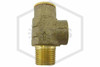 Pressure Relief Valve | 1/2 in. | Brass | 150 PSI | Side Image | QRFS™