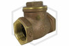 Swing Check Valve | 1 in. NPT x NPT | Brass | 200 PSI | Hero Image | QRFS™