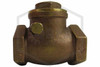 Swing Check Valve | 1 in. NPT x NPT | Brass | 200 PSI | Other Side Image | QRFS™