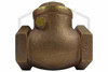 Swing Check Valve | 1-1/4 in. NPT x NPT | Brass | 200 PSI | Other Side Image | QRFS™
