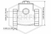 Swing Check Valve | 1-1/4 in. NPT x NPT | Brass | 200 PSI | Body Dimensions Image | QRFS