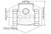 Swing Check Valve | 1-1/4 in. NPT x NPT | Brass | 200 PSI | Body Dimensions Image | QRFS™