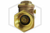 Swing Check Valve | 2 in. NPT x NPT | Brass | 200 PSI | Inside Image | QRFS™