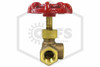 Three Way Valve | 1/4 in. | Brass | 300 WOG | Side Image | QRFS™