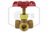 Three Way Valve | 1/4 in. | Brass | 300 WOG | Other Side Image | QRFS™