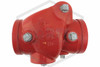 Shotgun Riser Check Valve | 4 in. | Grooved | 300 PSI | Side Image | QRFS