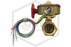 Powerball Valve with Tamper Switch | 1-1/4 in. | Threaded | 300 PSI | QRFS™ | Side Image
