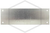 In This Building Sign | 6 in. x 2 in. | White w/ Red Letters | Back