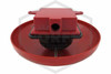 Alarm Bell Back Box | 6-10 in. Bells | Aluminum | QRFS™ | Installed Image