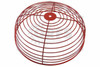 Alarm Bell Wire Guard | 6-10 in. Bells | 12 in. Diameter | Red | QRFS™ | Hero Image